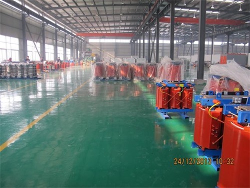 白银3150KVA干式变压器
