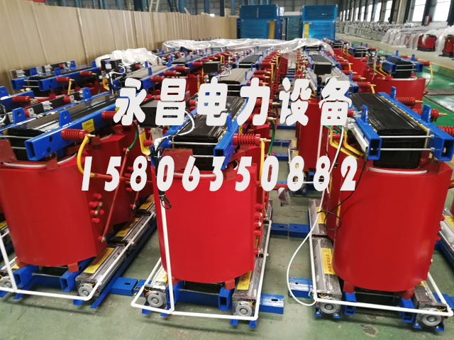白银1000KVA干式变压器